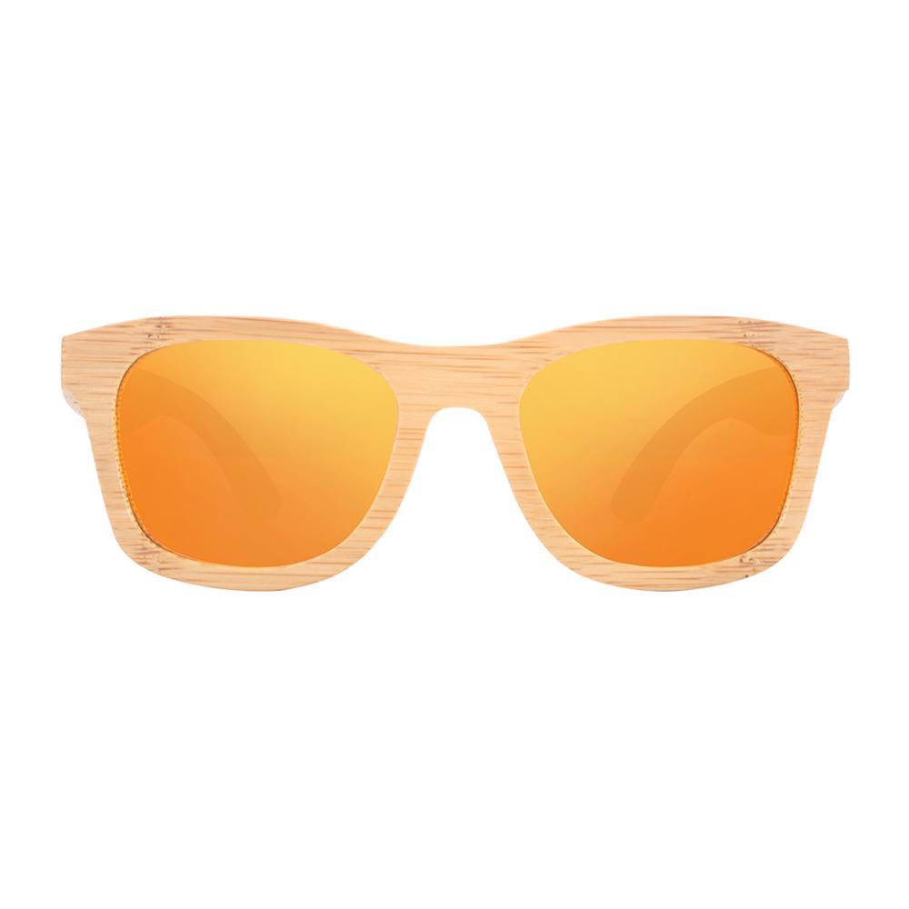 Handmade Bamboo Wood Retro Men and Women Polarized Sunglasses