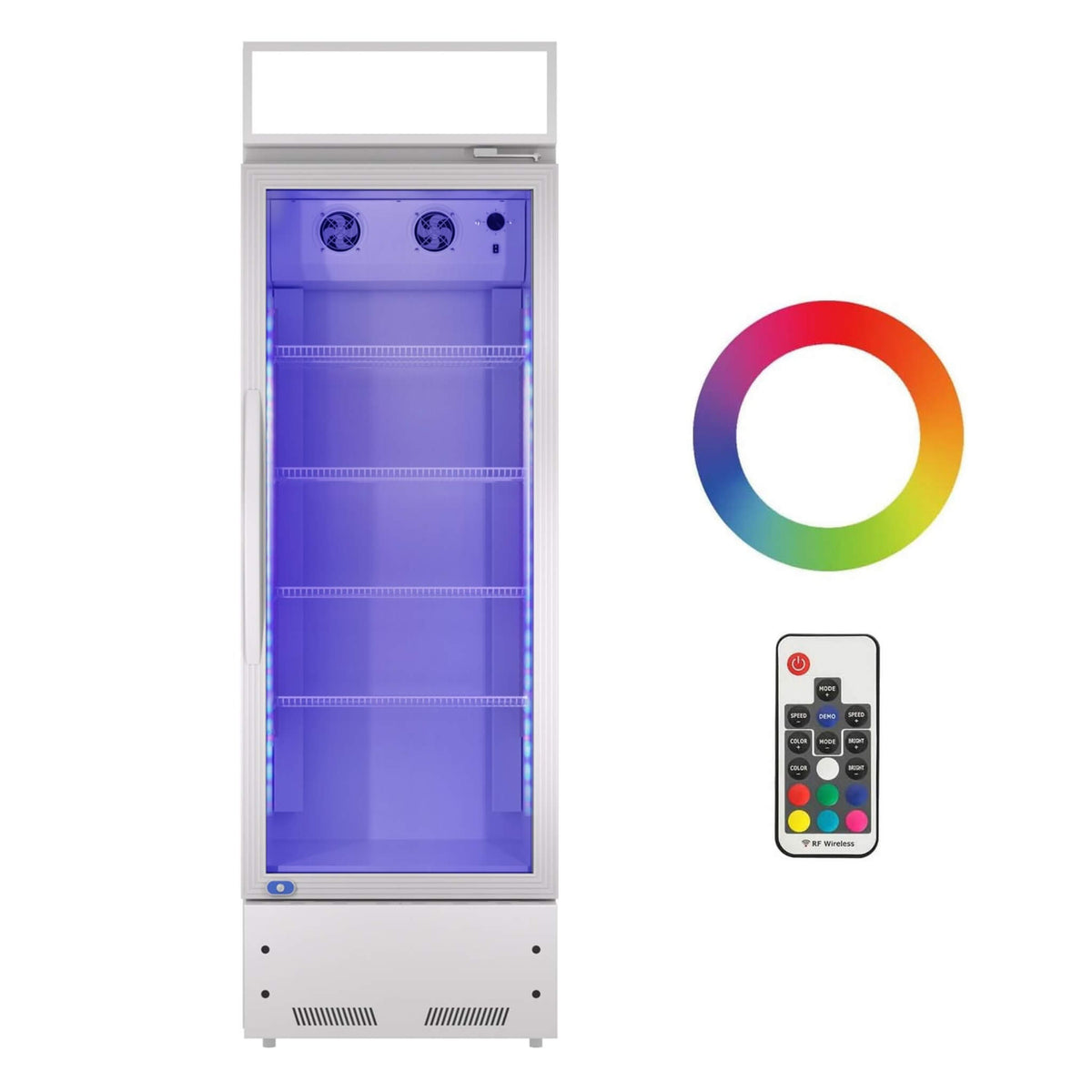 [SAK04571] 11CF Glass Door Beverage Cooler
