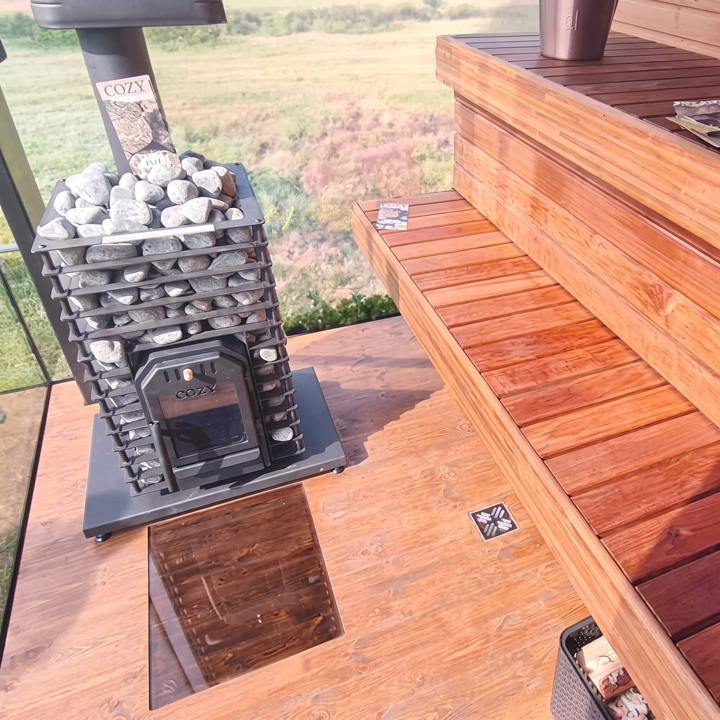 Cozy Heat Quattro Wood-Fired Sauna Stove [COZY QUATTRO]