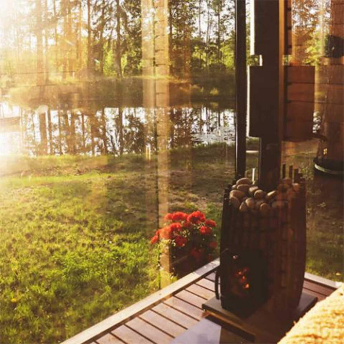 Cozy Heat Sw Cylindrical Shape Sauna Stove With Sauna Stones