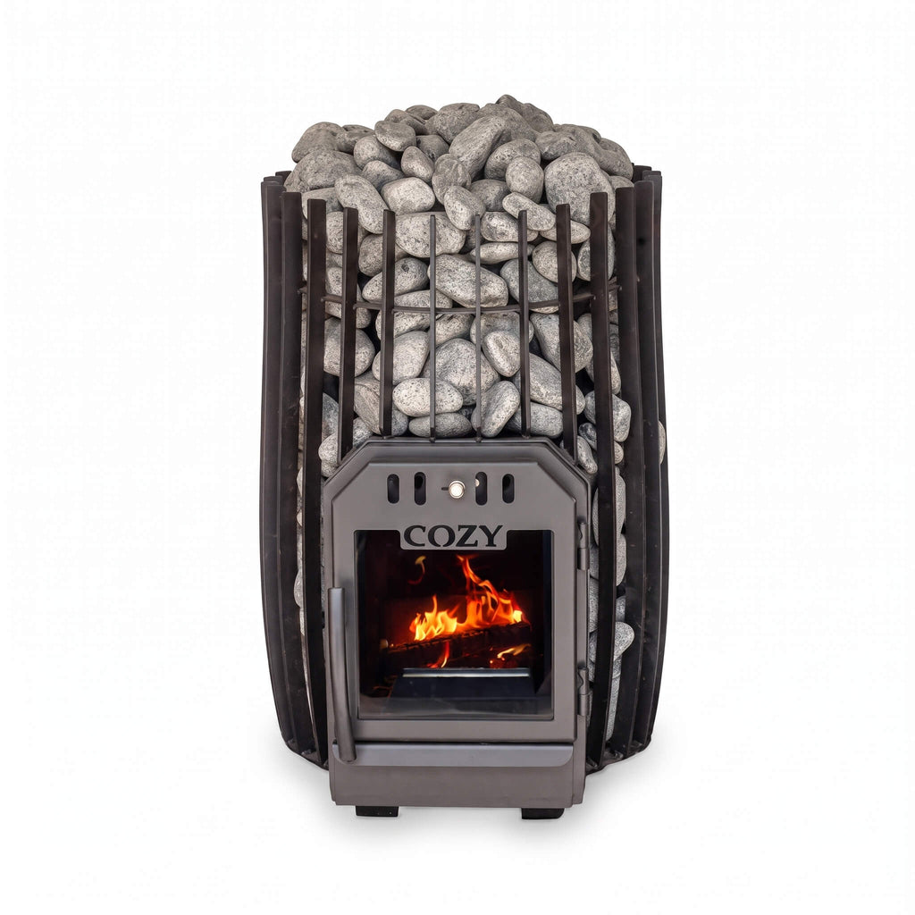 Cozy Heat Sw Cylindrical Shape Sauna Stove With Sauna Stones