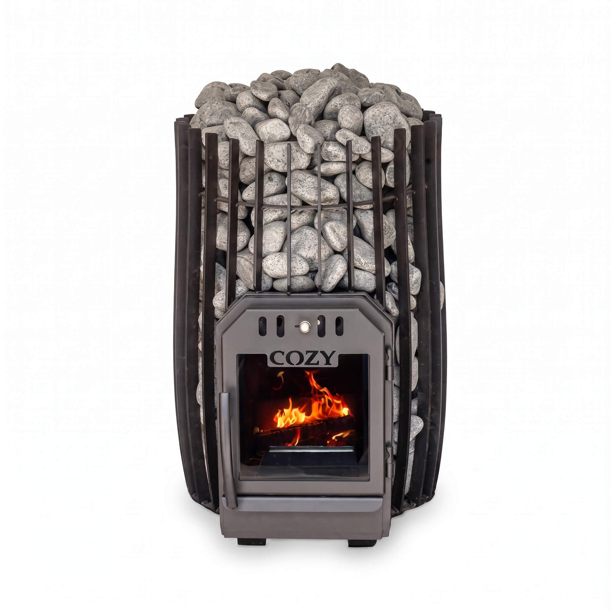 Cozy Heat Sw Cylindrical Shape Sauna Stove With Sauna Stones