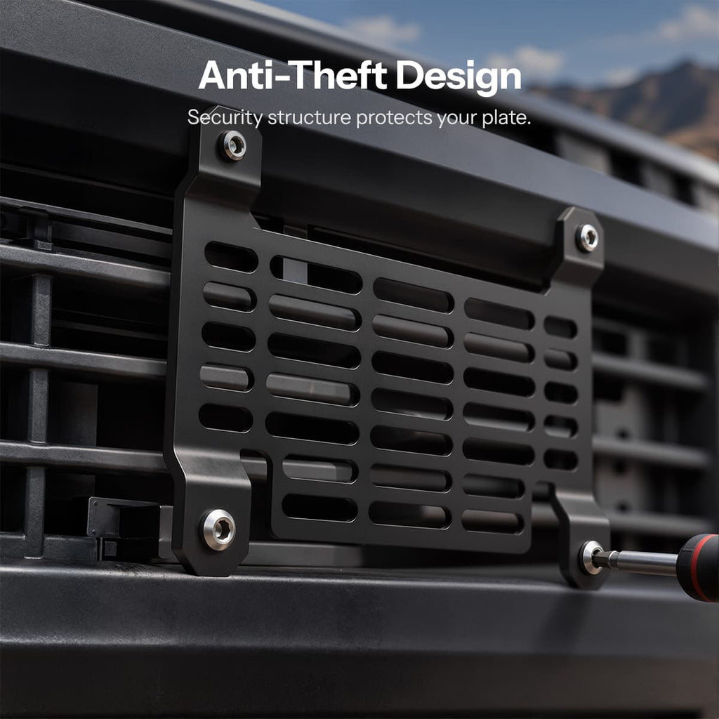 License Plate Holder Cybertruck