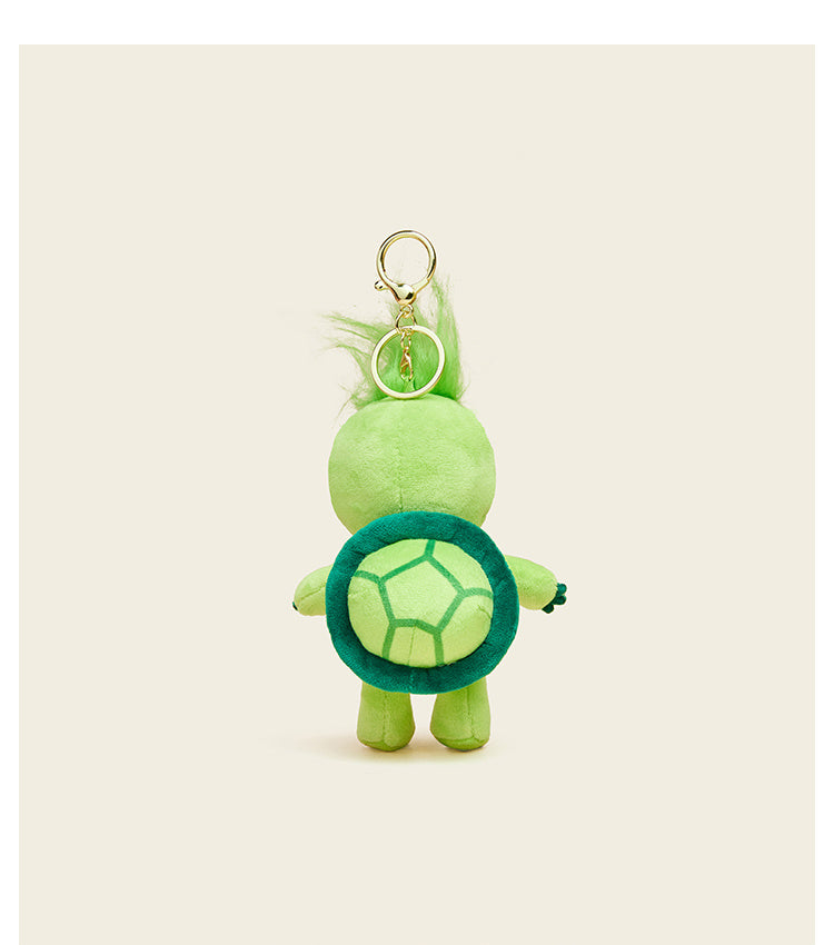 Crying Banana Plush Doll Key Button Pendant