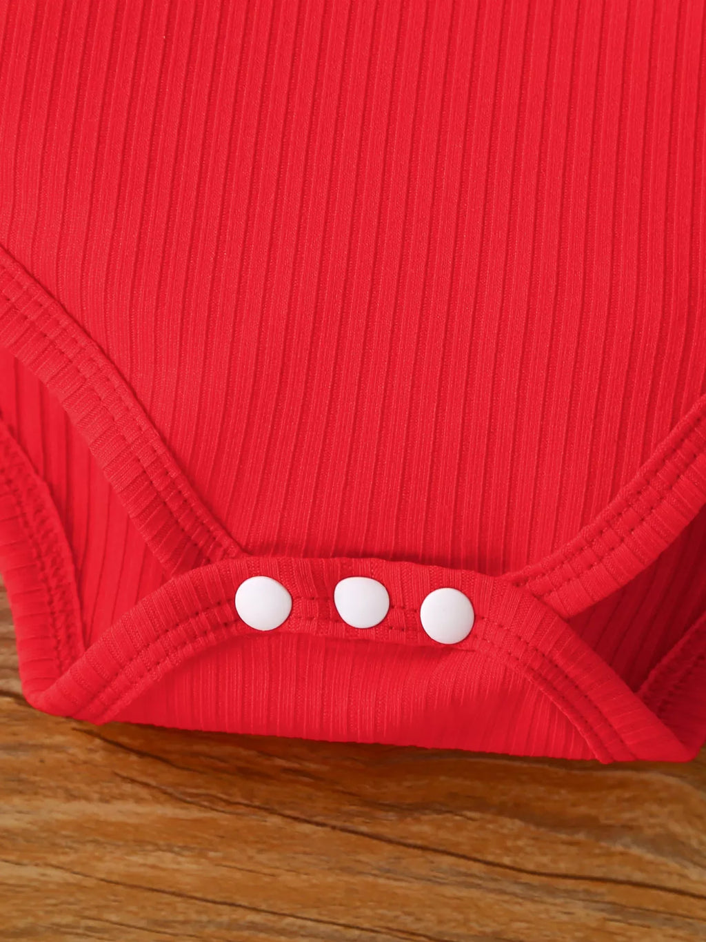 Children'S First Christmas Bodysuit And Plaid Dress Outfit Set