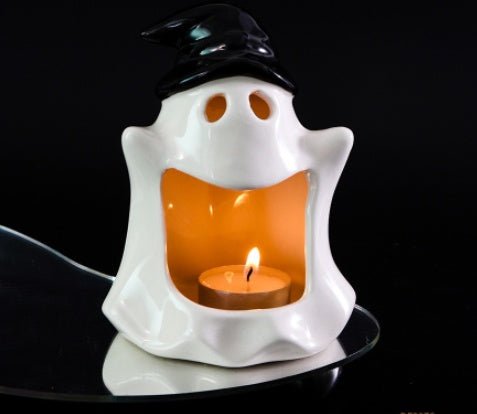 Halloween Ghost Festival Ceramic Craft Ornament