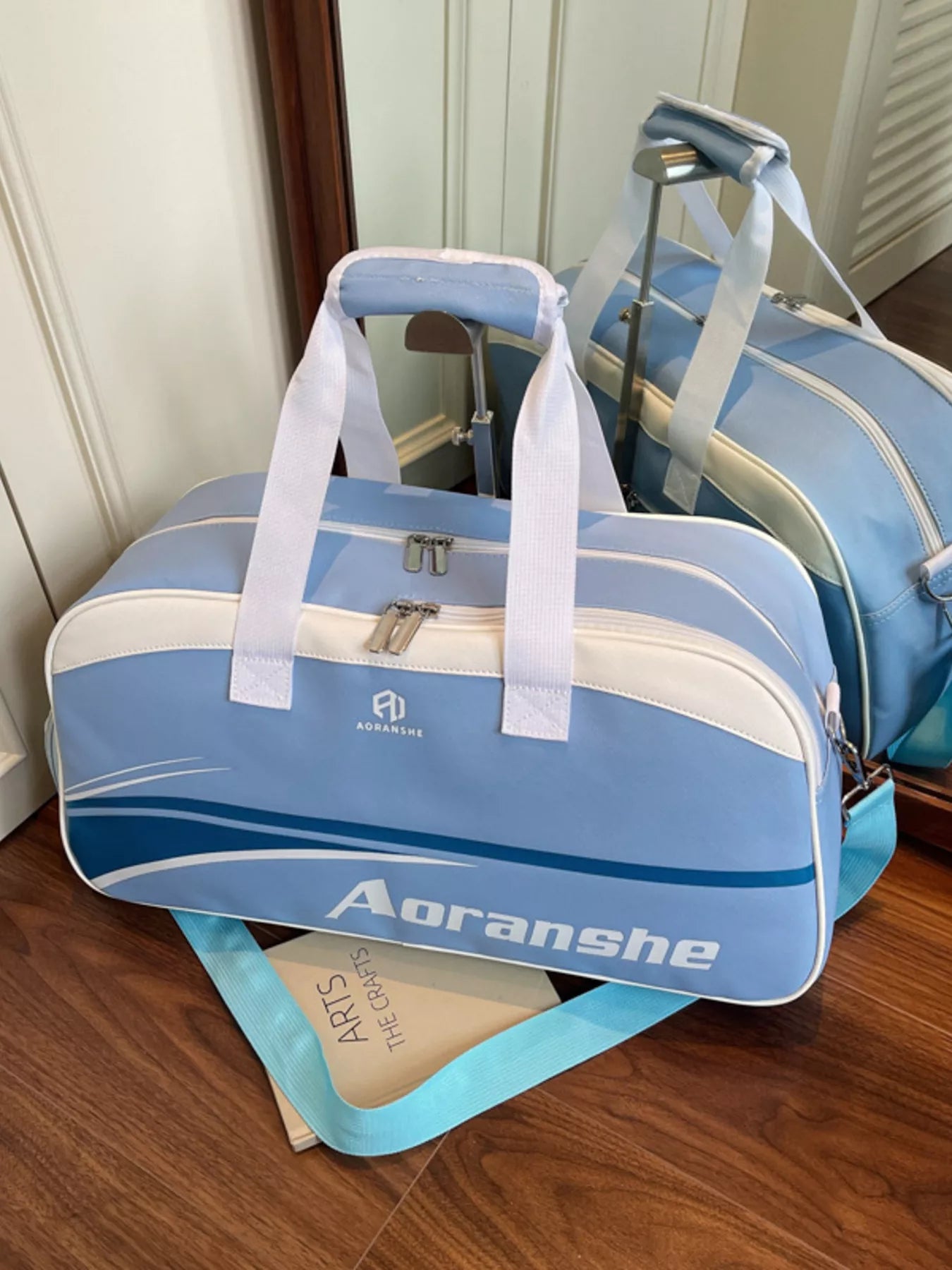 Contrast Sports Duffel Bag