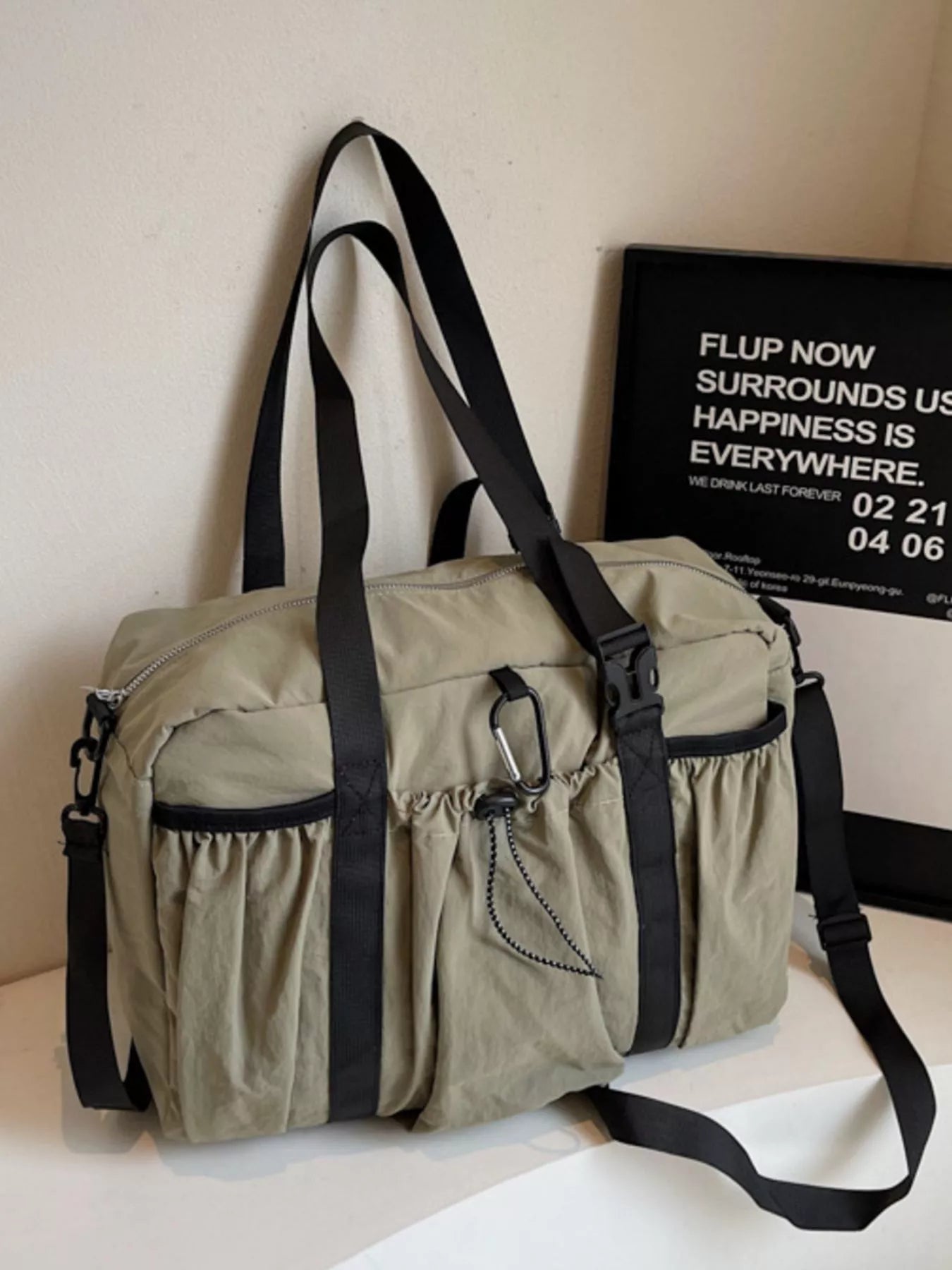 Canvas Travel Duffel Bag