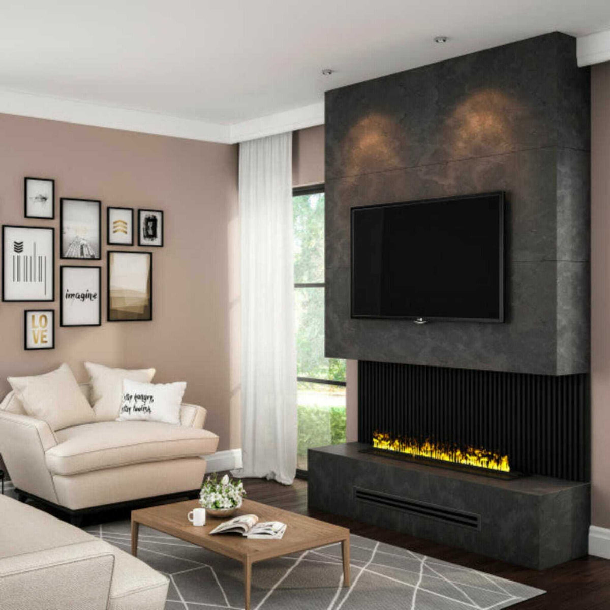Dimplex Optimyst® Pro 1000 40-Inch Electric Fireplace Cassette