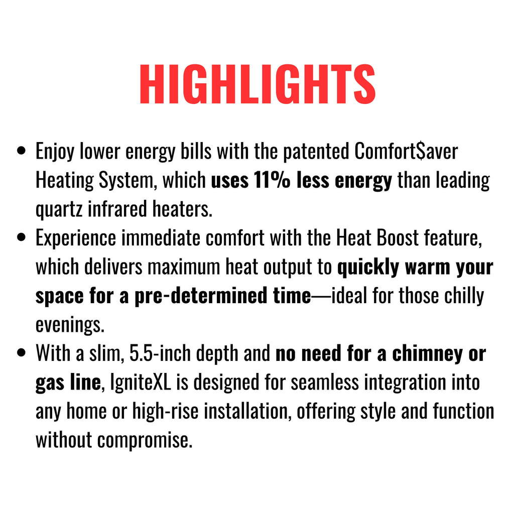 Dimplex Ignitexl 100-Inch Built-In Linear Electric Fireplace
