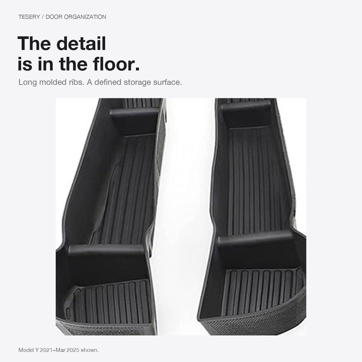 Door Side Organizer Tray Tesla Model Juniper Model YL