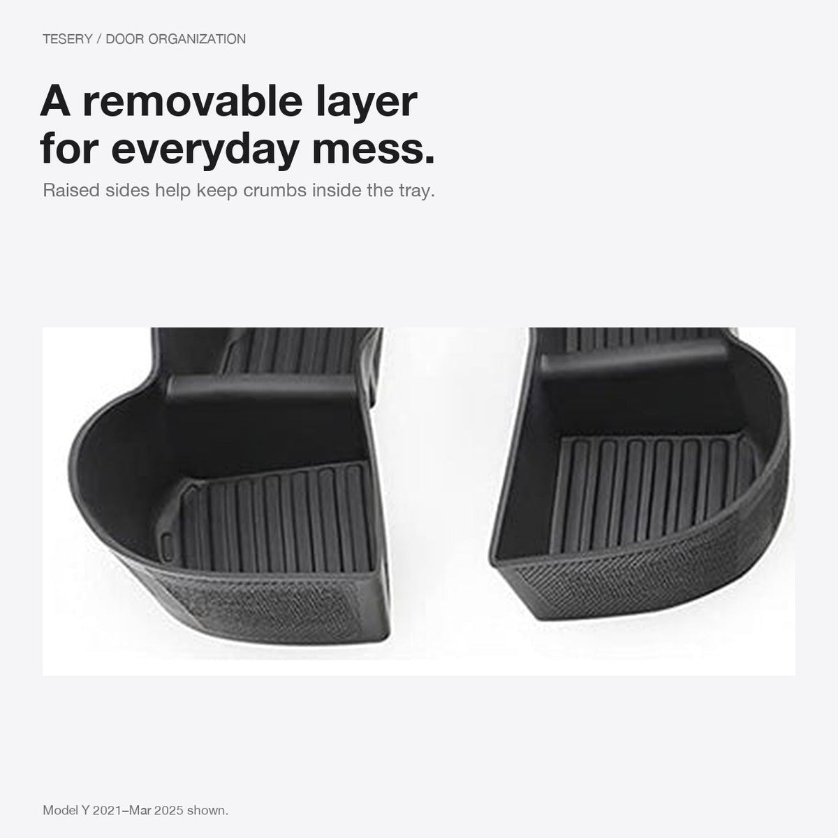 Door Side Organizer Tray Tesla Model Juniper Model YL