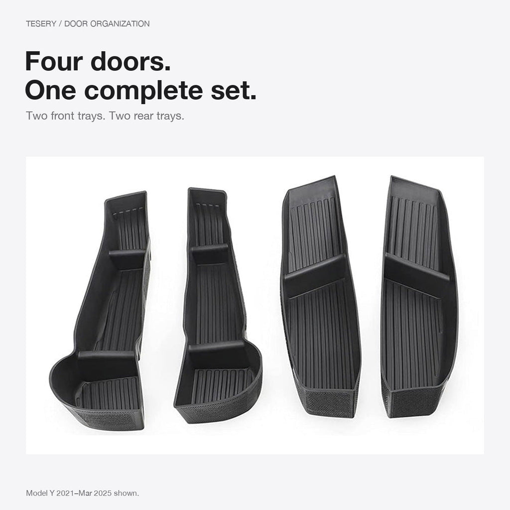Door Side Organizer Tray Tesla Model Juniper Model YL