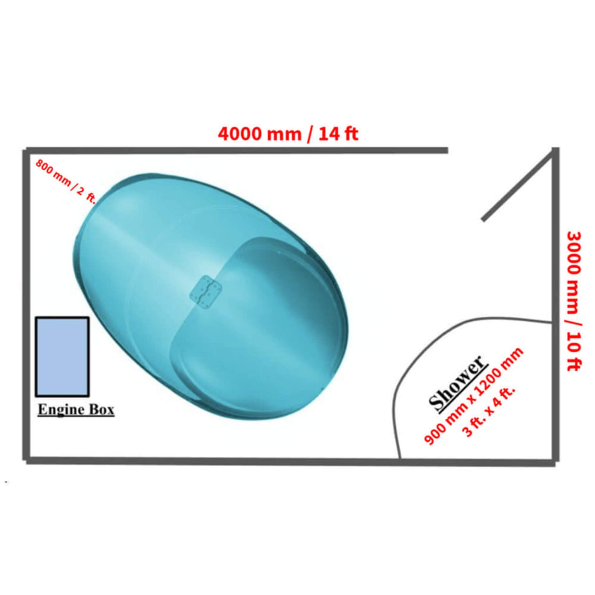 [DPFP202WPE] Dreampod Vmax Isolation Tank