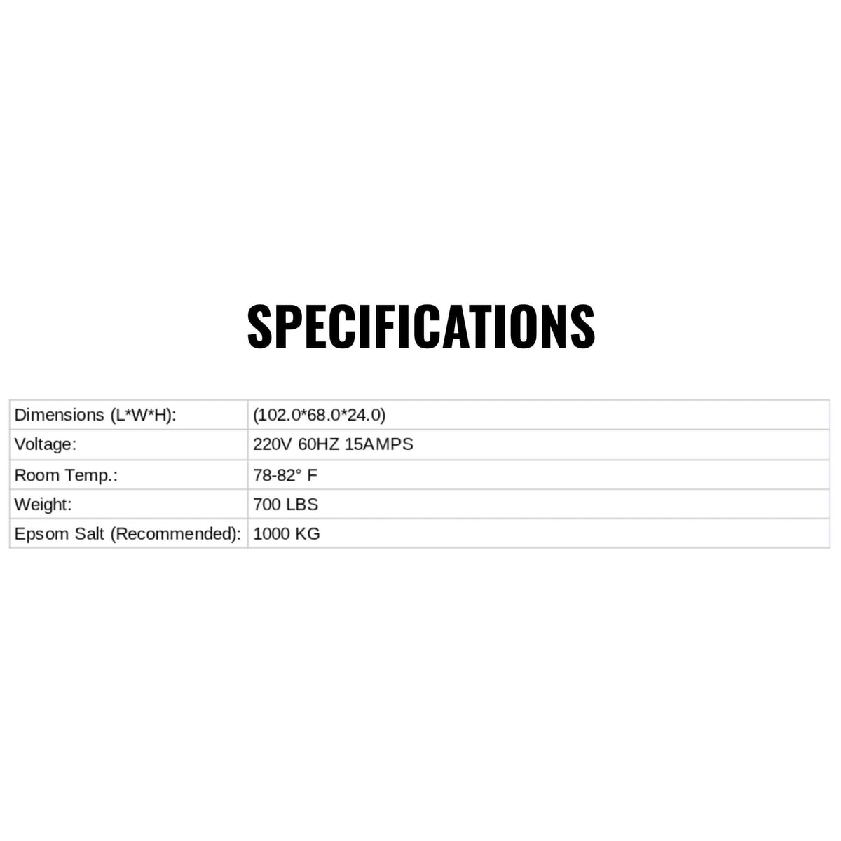 [DPFP202WPE] Dreampod Vmax Isolation Tank