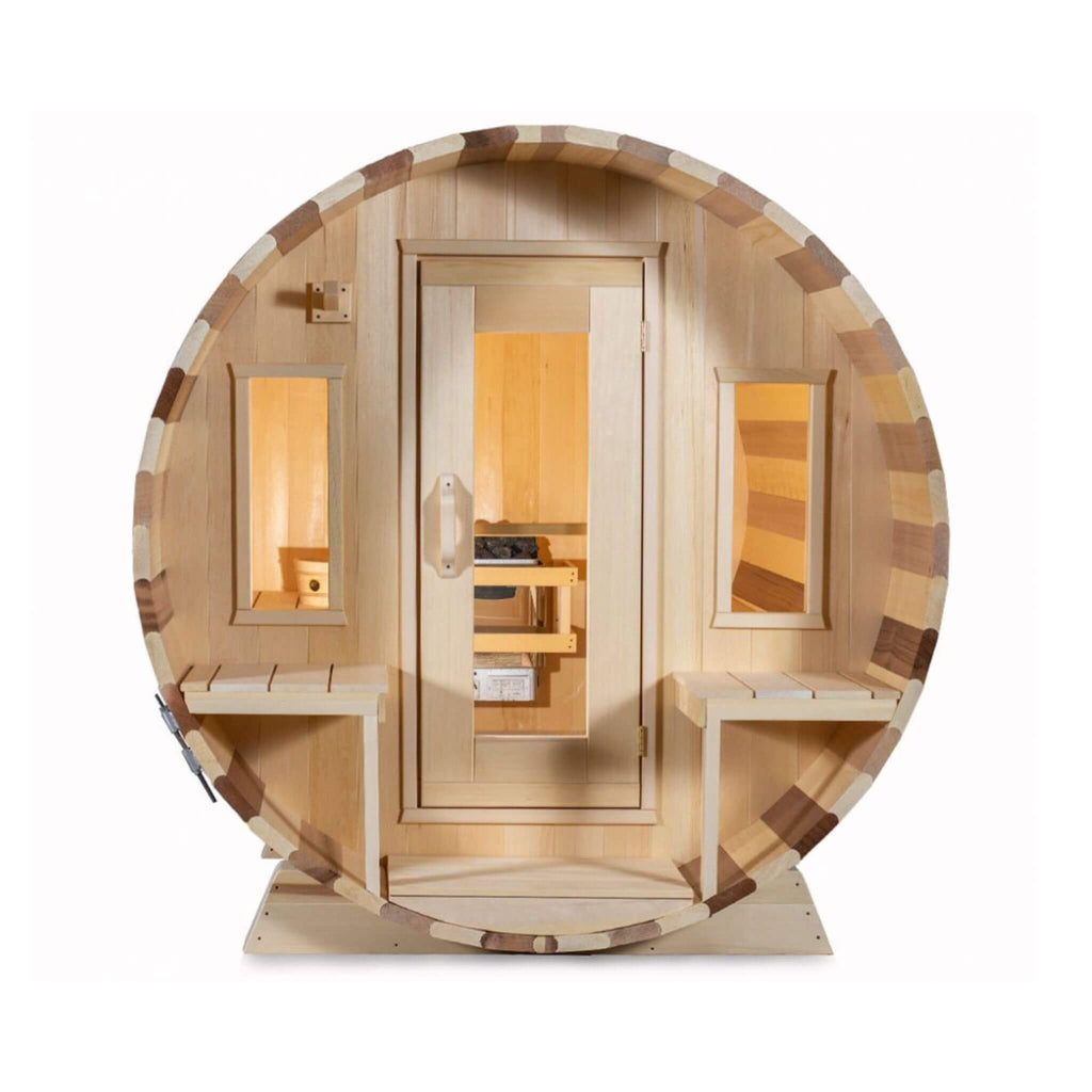 [CTC2345W] Dundalk 6-Person Barrel Sauna