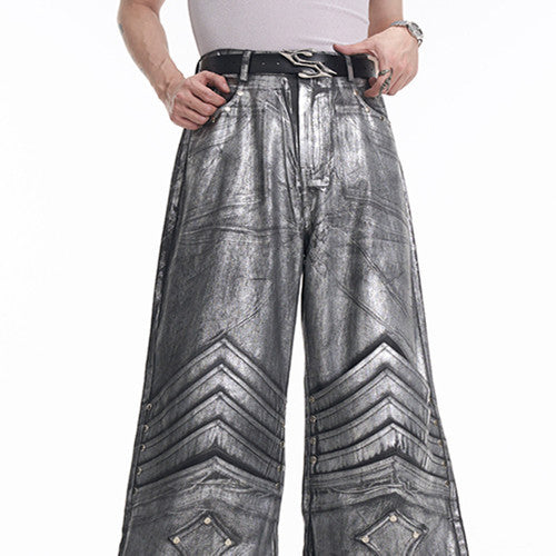 Design Dark Knight Wide-leg Pants