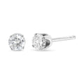 14K Gold Lab Grown Stud Earrings
