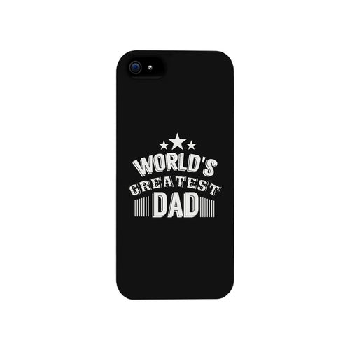 World's Greatest Dad Black Phone Case