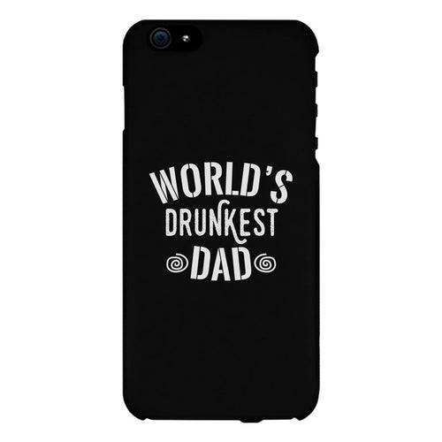 World's Drunkest Dad Black Phone Case