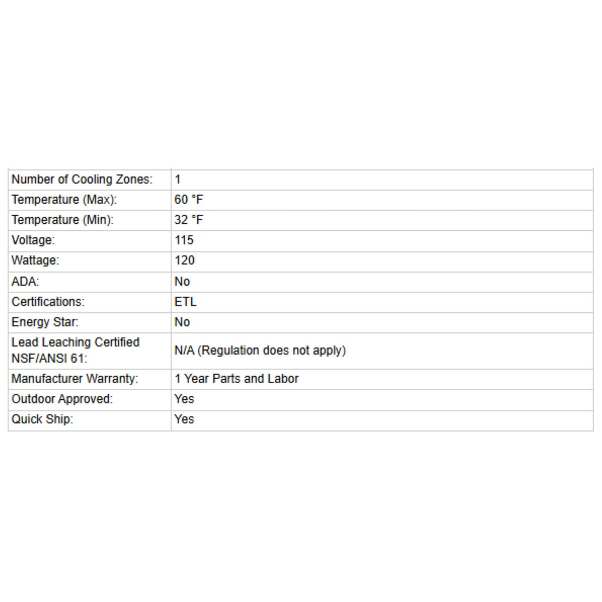 [BR7001SSOD] Edgestar 24" Outdoor Kegerator