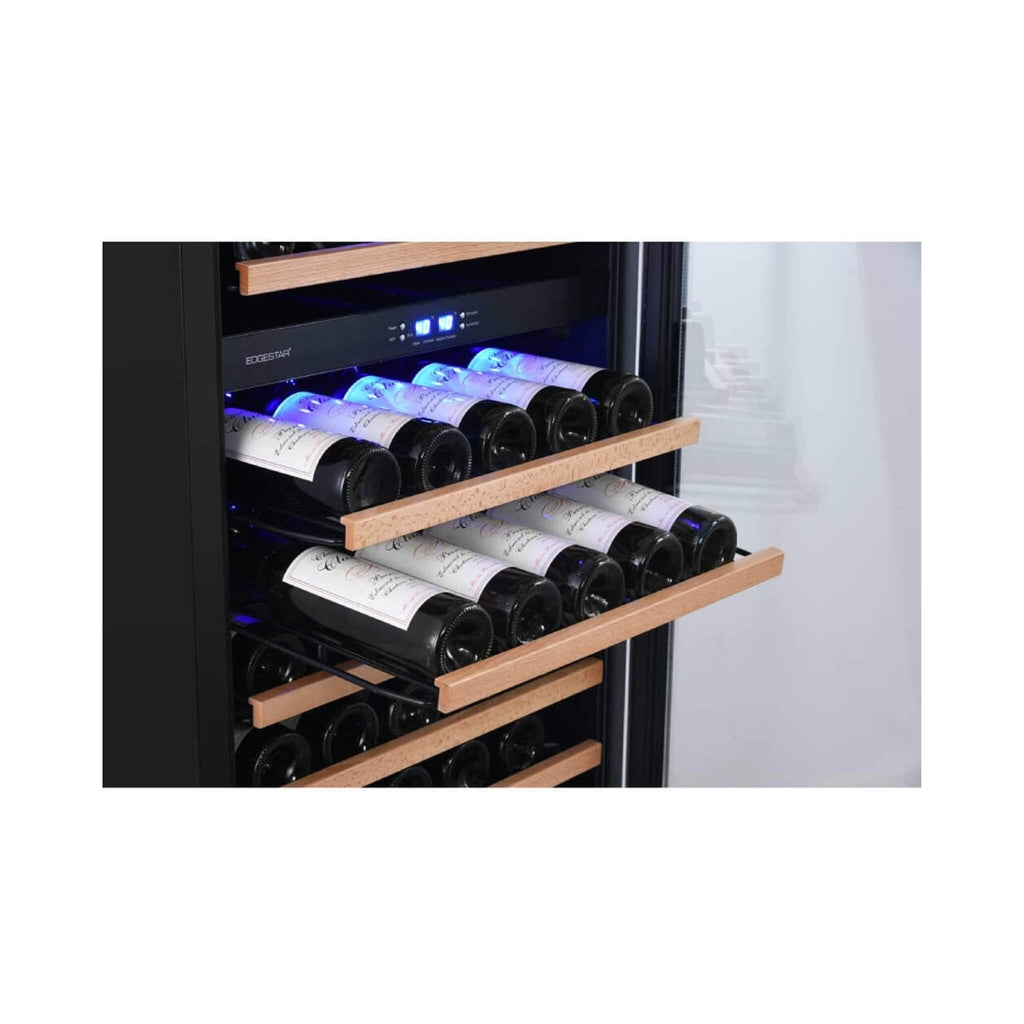 Edgestar 24-Inch Wide 131 Bottle Capacity Built-In Triple Zone