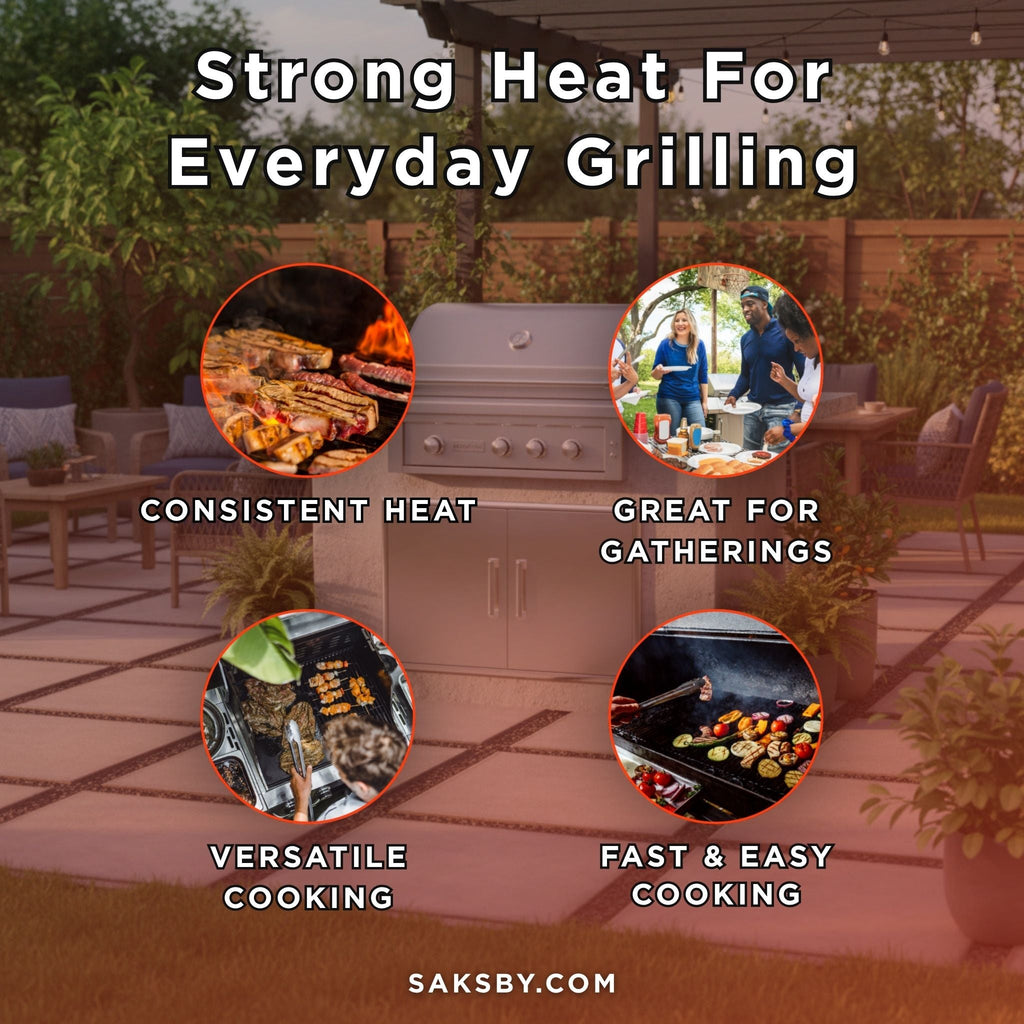 [GRL360IBKIT] Edgestar 89K BTU 36" Grill