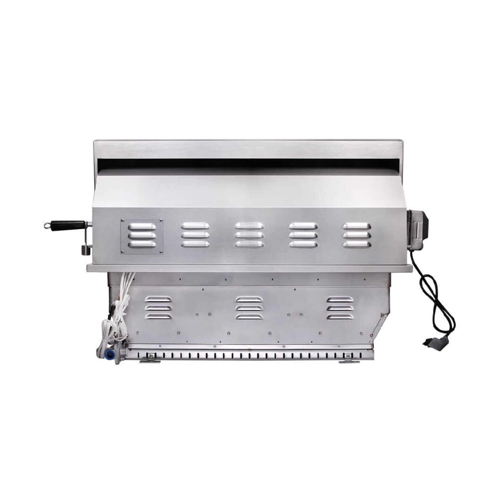Edgestar 89K BTU 36-Inch Built-In Grill With Rotisserie And Led