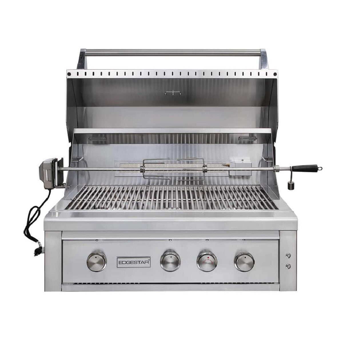 Edgestar 89K BTU 36-Inch Built-In Grill With Rotisserie And Led