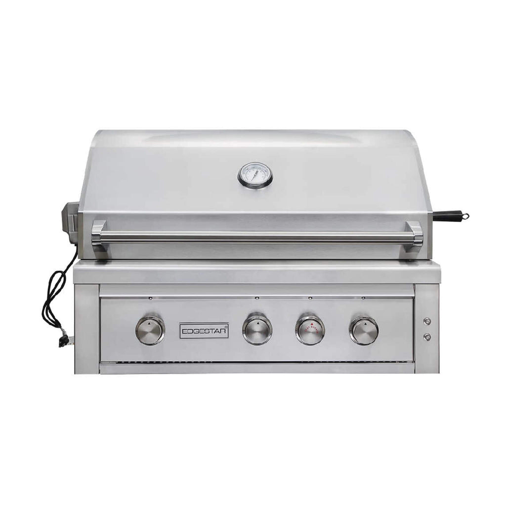 Edgestar 89K BTU 36-Inch Built-In Grill With Rotisserie And Led
