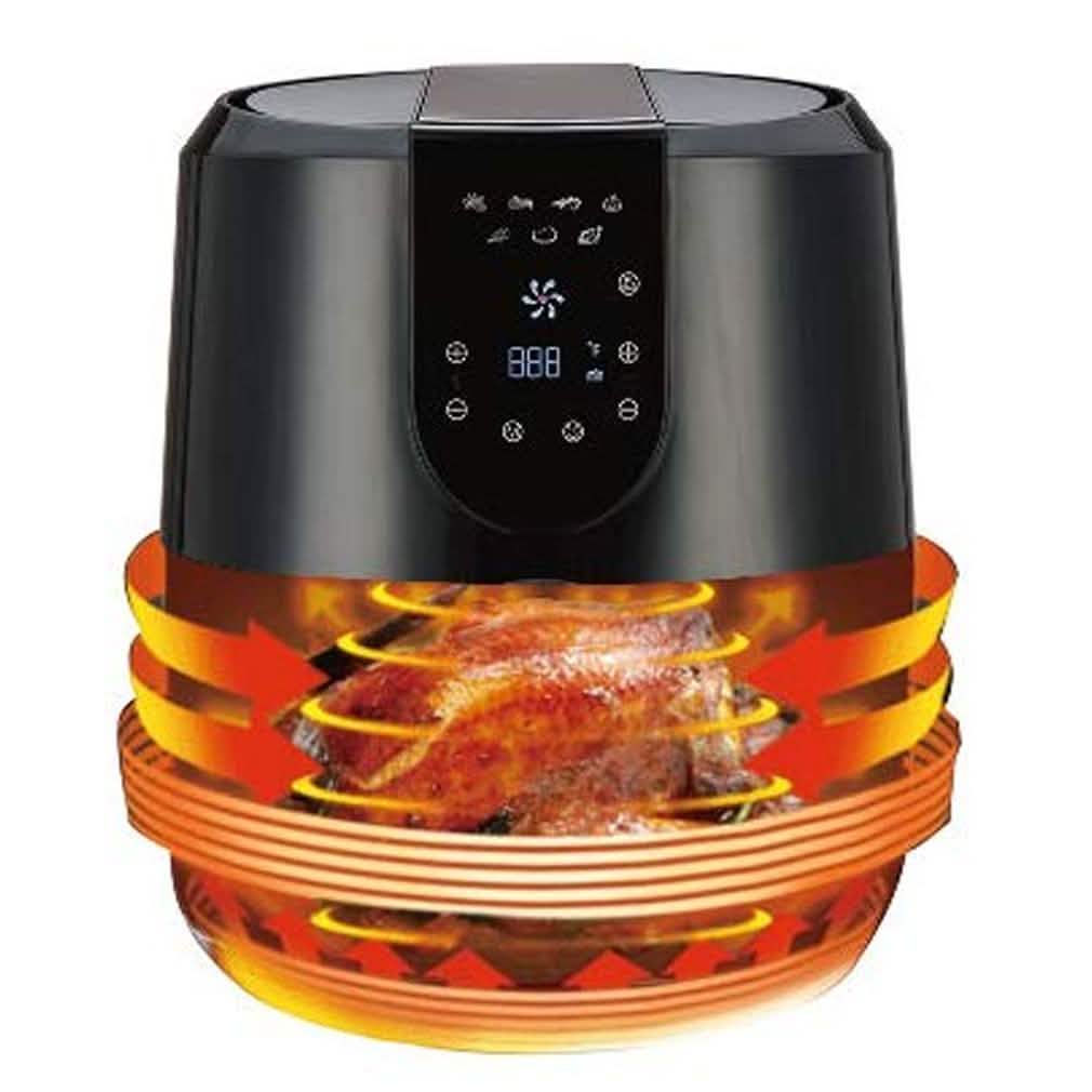 Emerald Air Fryer 5.2 Liter Capacity w/ Digital LED Touch Display
