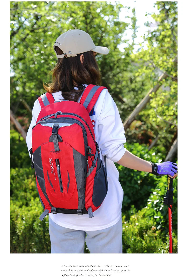 40L Men Travel Backpack Rucksack Camping Laptop Hiking School