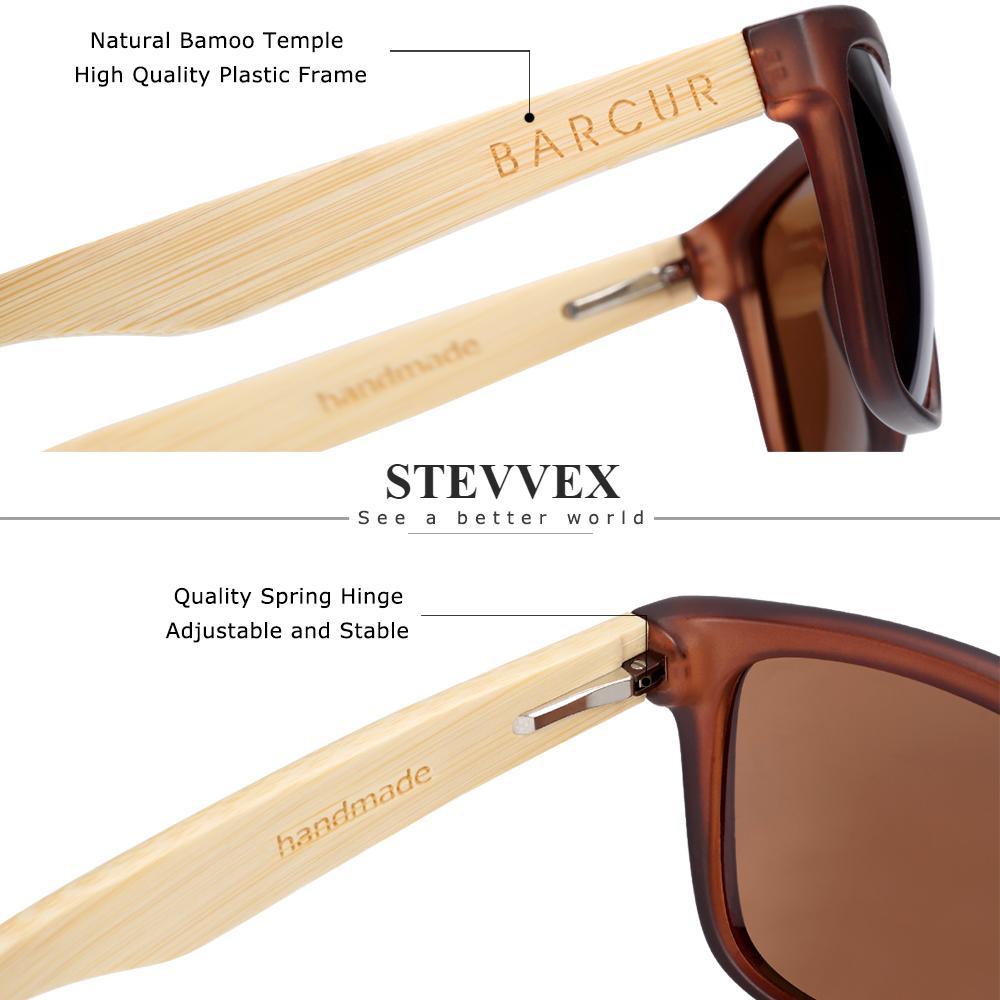 Polarized Bamboo Wood Sunglasses
