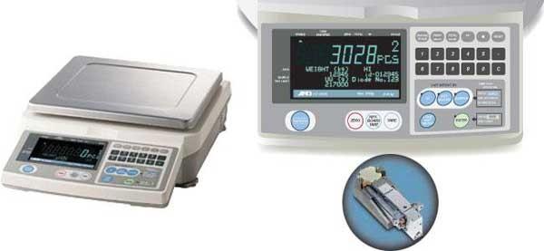A&D Weighing FC-20Ki FCi/FC-Si Series Counting Scale, 20000 g x 2 g