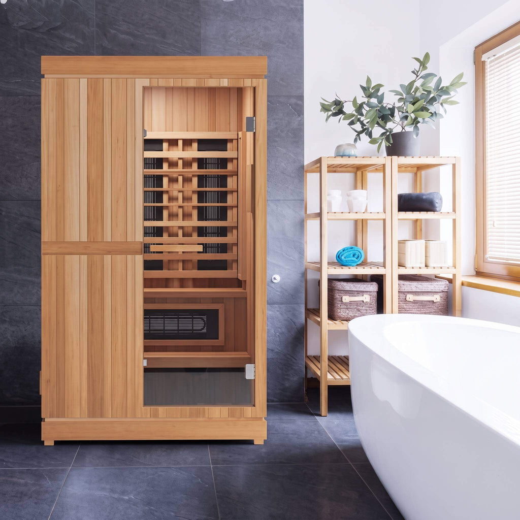 Finnmark FD-4 Trinity 2-Person Home Infrared & Steam Sauna Combo [FD-KN004] (SAK41865)