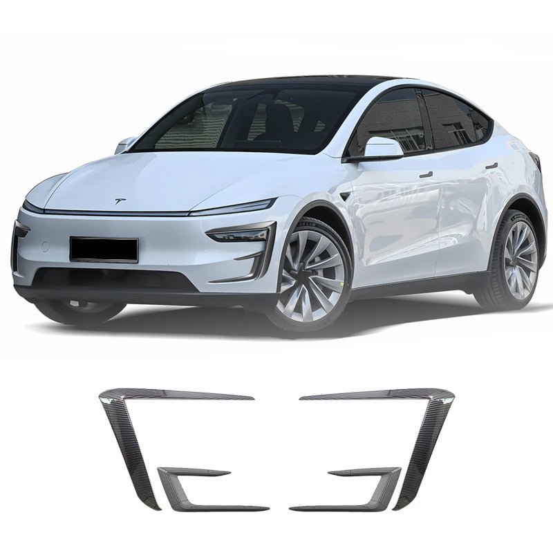 Front Fog Light Eyebrow Trim Model 3/Y Finishes 2-Pack