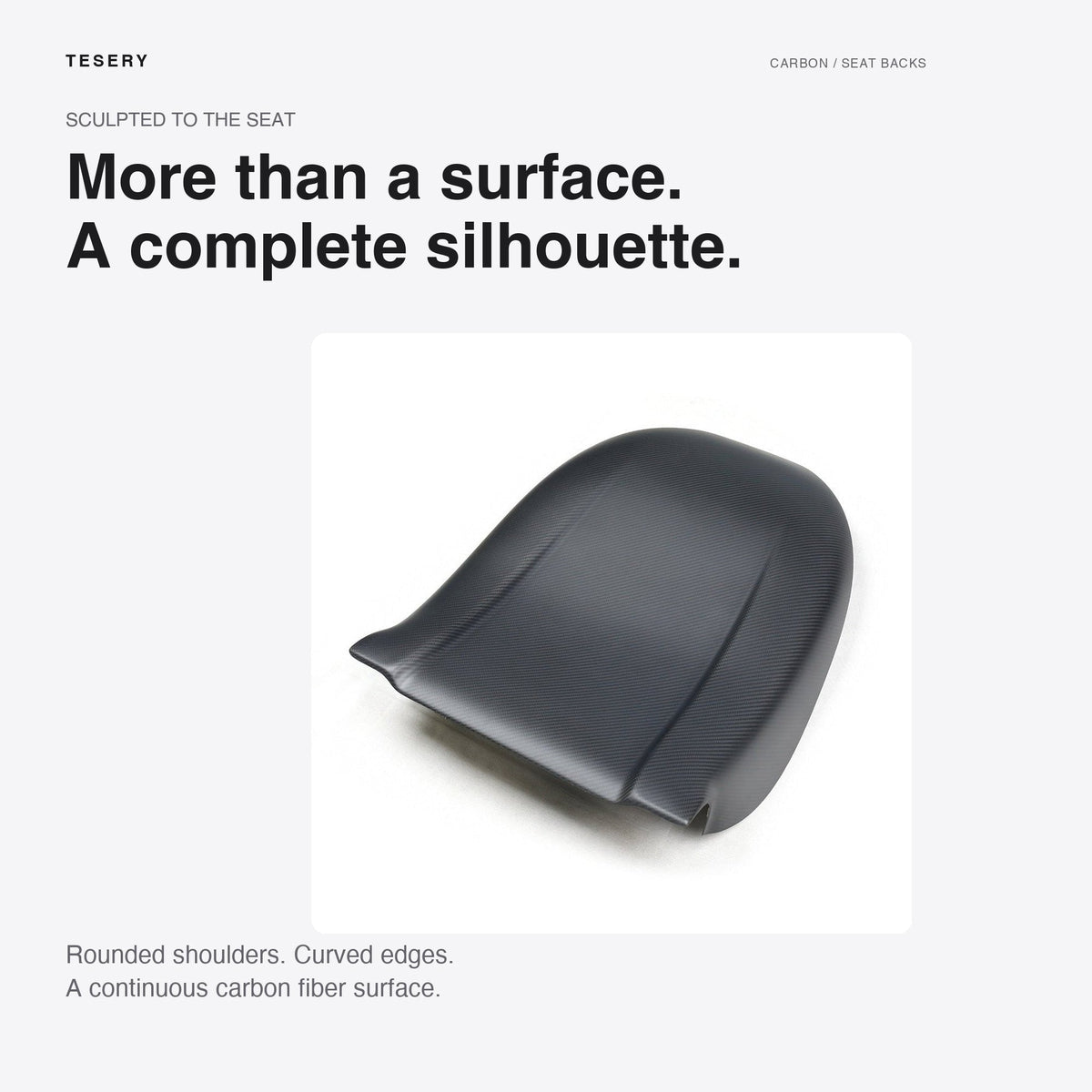 Backseat Replacement Carbon