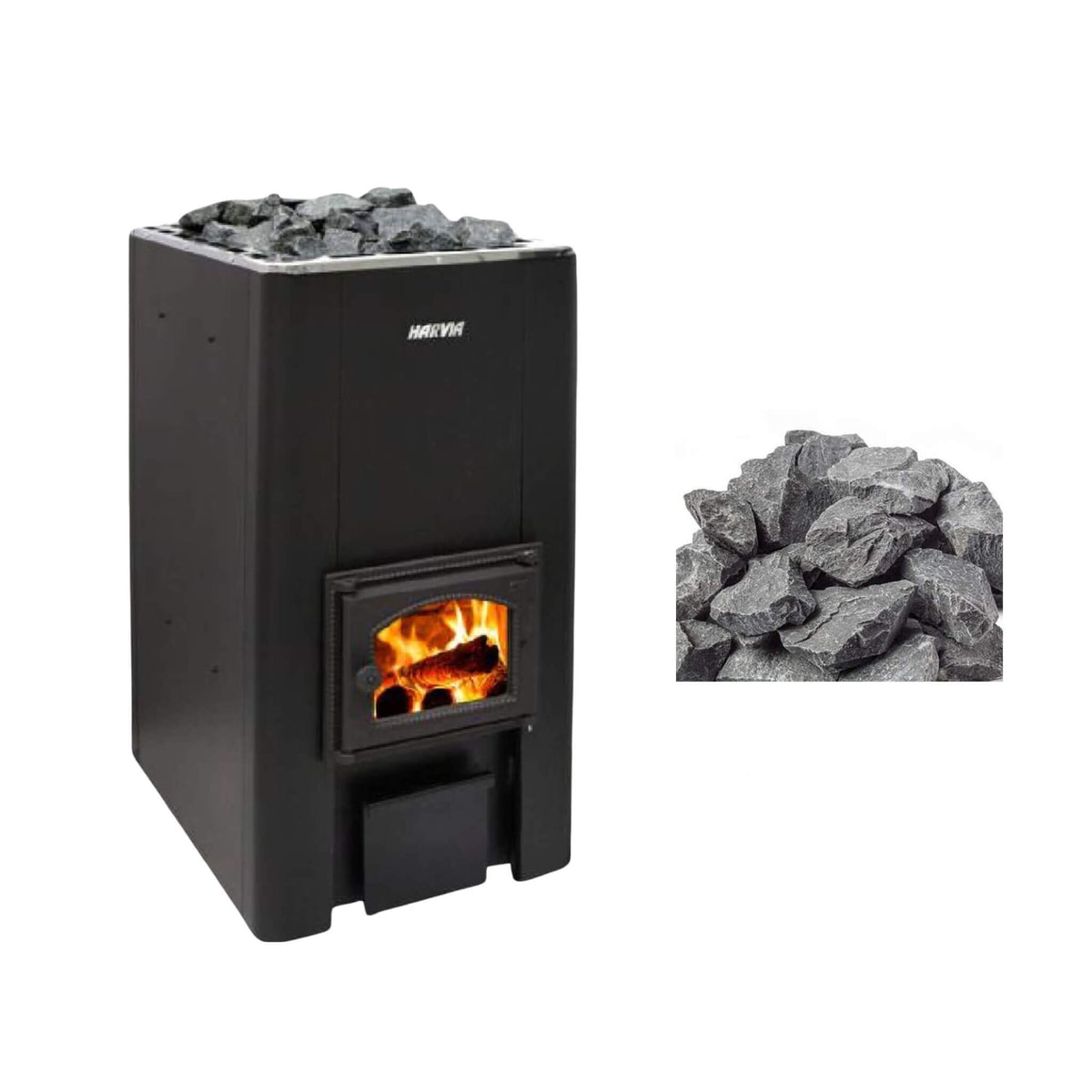 [WK500] Harvia 50 40KW Wood Sauna Stove