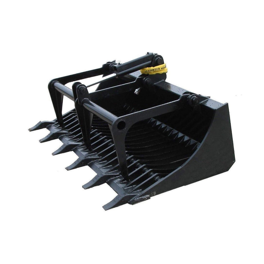 66-Inch Rock Grapple Bucket Tractor Attachment