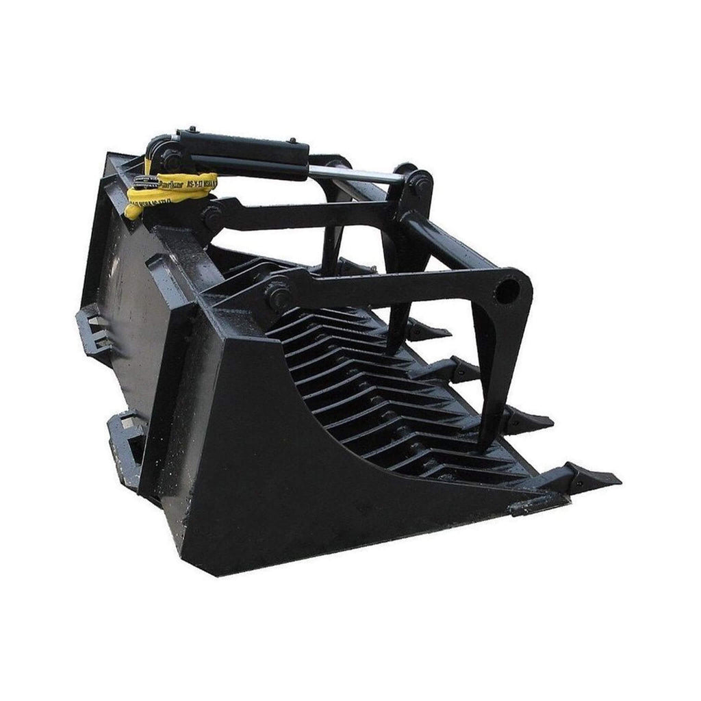 66-Inch Rock Grapple Bucket Tractor Attachment