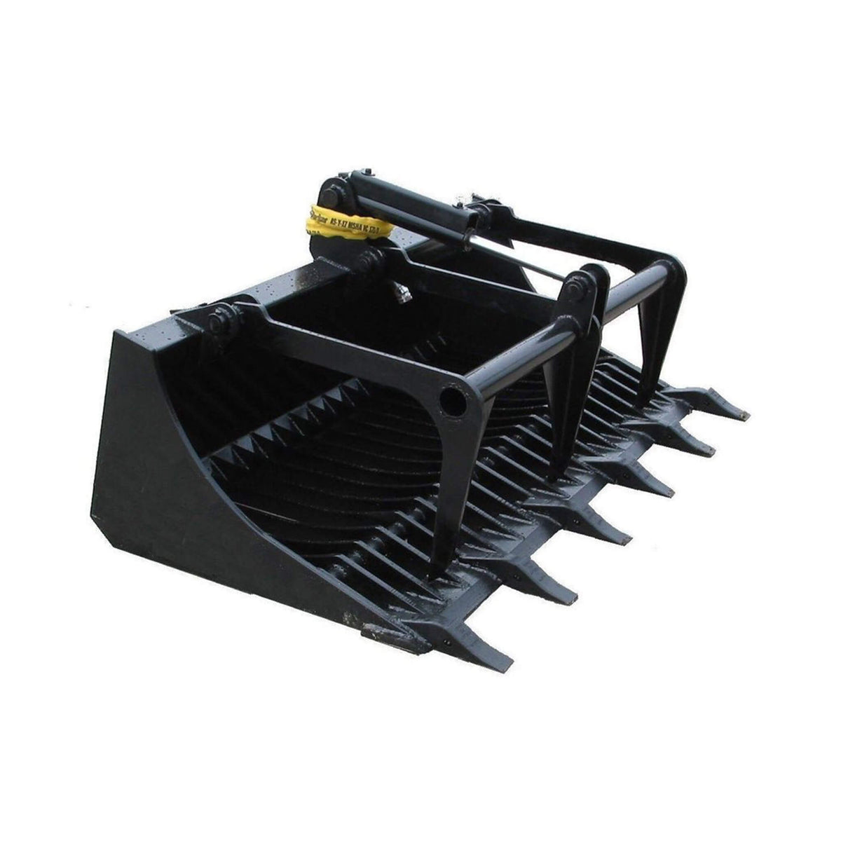 66-Inch Rock Grapple Bucket Tractor Attachment
