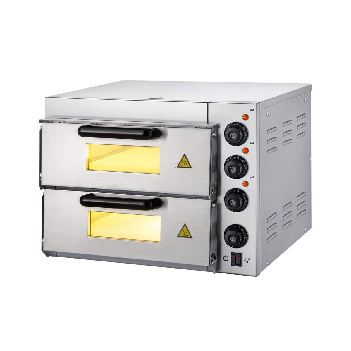 Heavy-Duty Electric 2000W Indoor Commercial Countertop Double