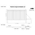 [12-30Ft] Heavy-Duty Madrid-Style Premium Steel Sliding Driveway