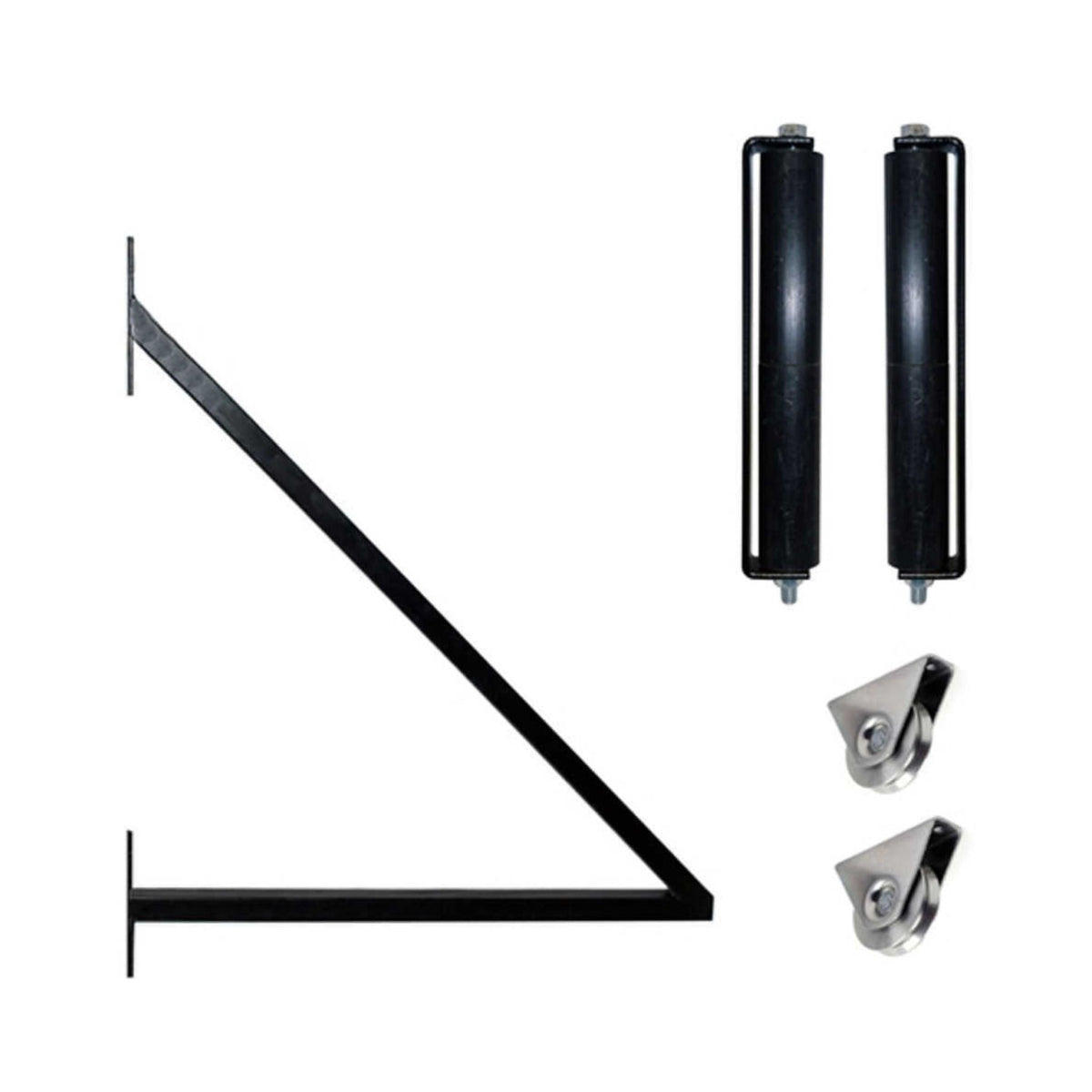 [12-30Ft] Heavy-Duty Madrid-Style Premium Steel Sliding Driveway