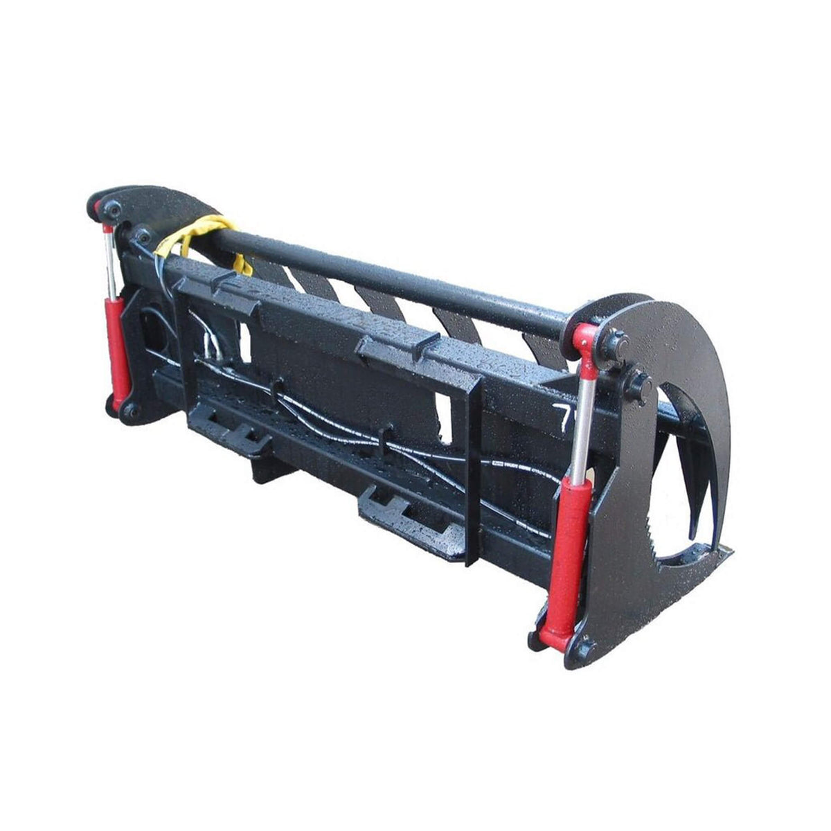 74-Inch Root Rake Grapple Skid Steer Attachment