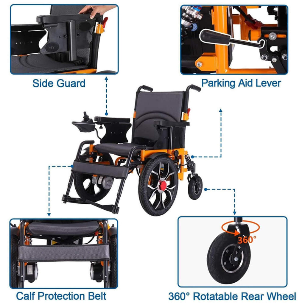 [SAK63147] 300LBS Ultralight Wheelchair