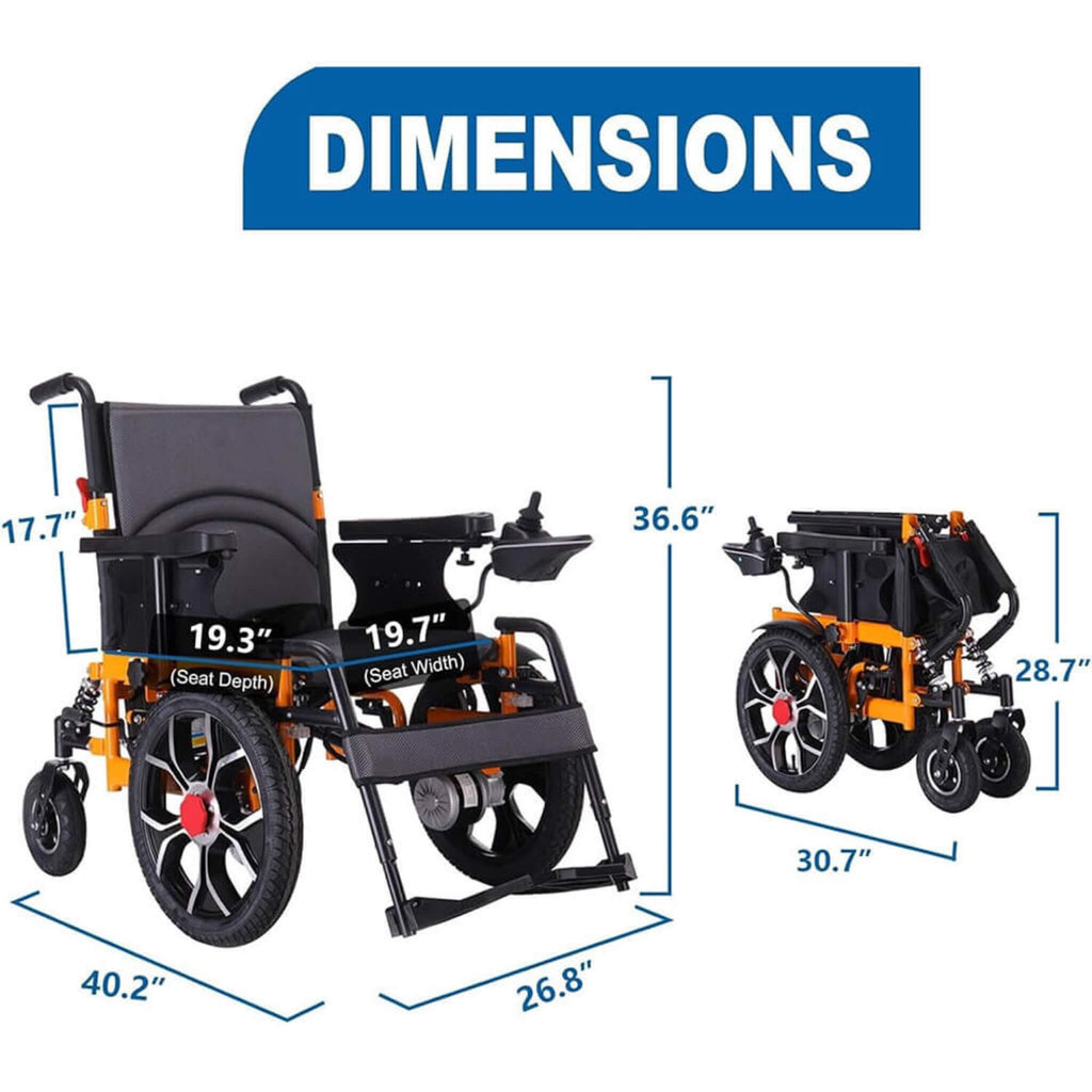 [SAK63147] 300LBS Ultralight Wheelchair