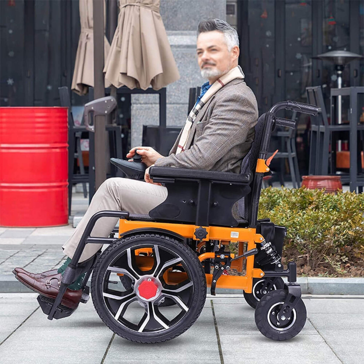 [SAK63147] 300LBS Ultralight Wheelchair