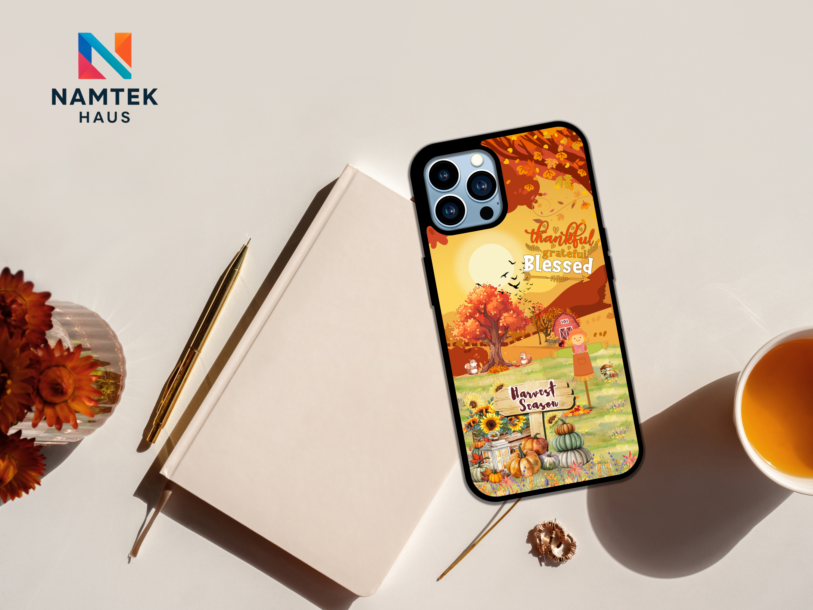 Harvest Season Phone Case – Fall Autumn Pumpkin