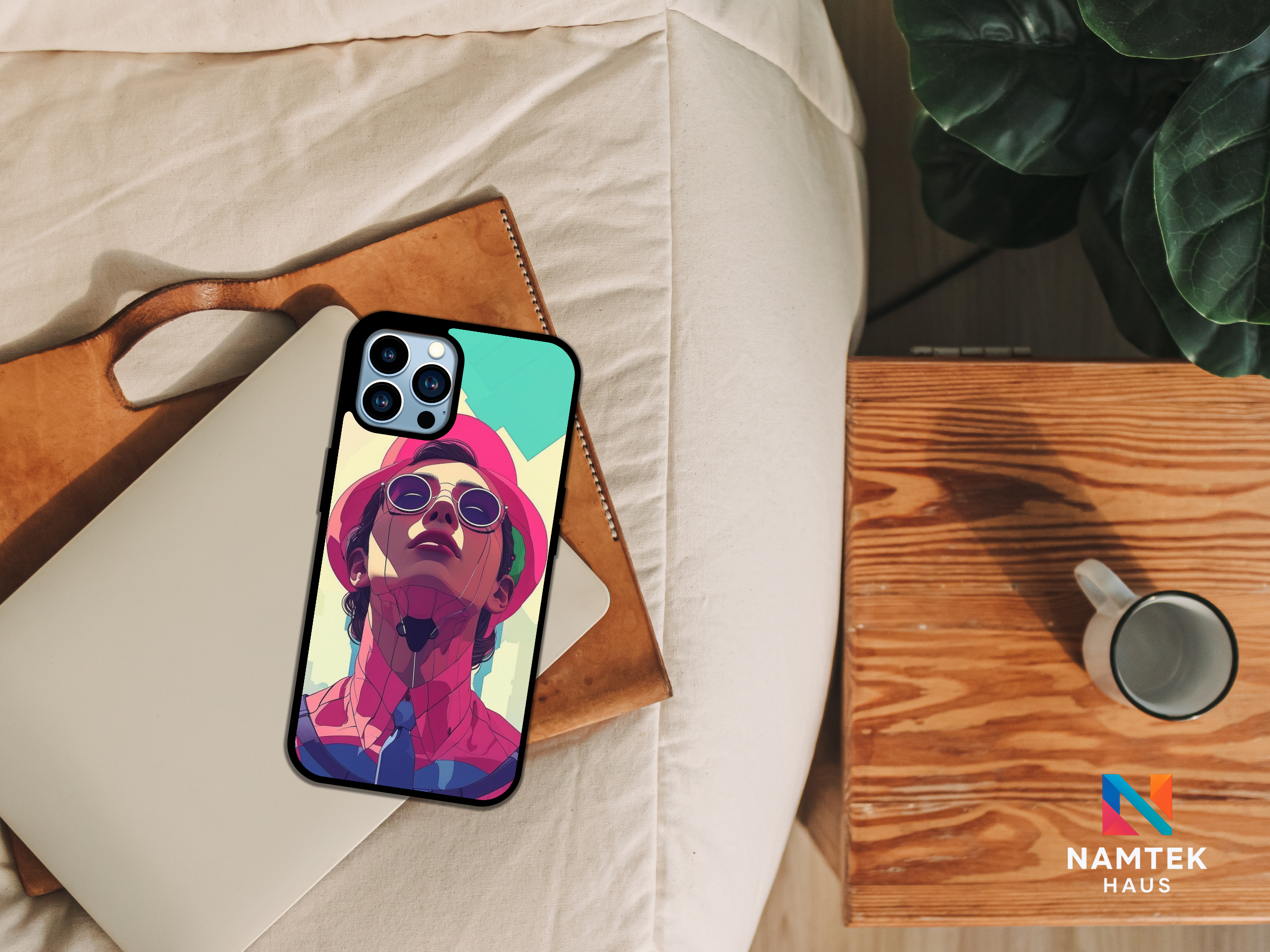 Neo Retro Look-Up Case – Art Pop iPhone and Samsung Phone Case